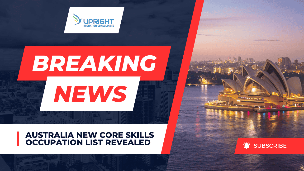 Australia Introduces Core Skills Occupation List 2024